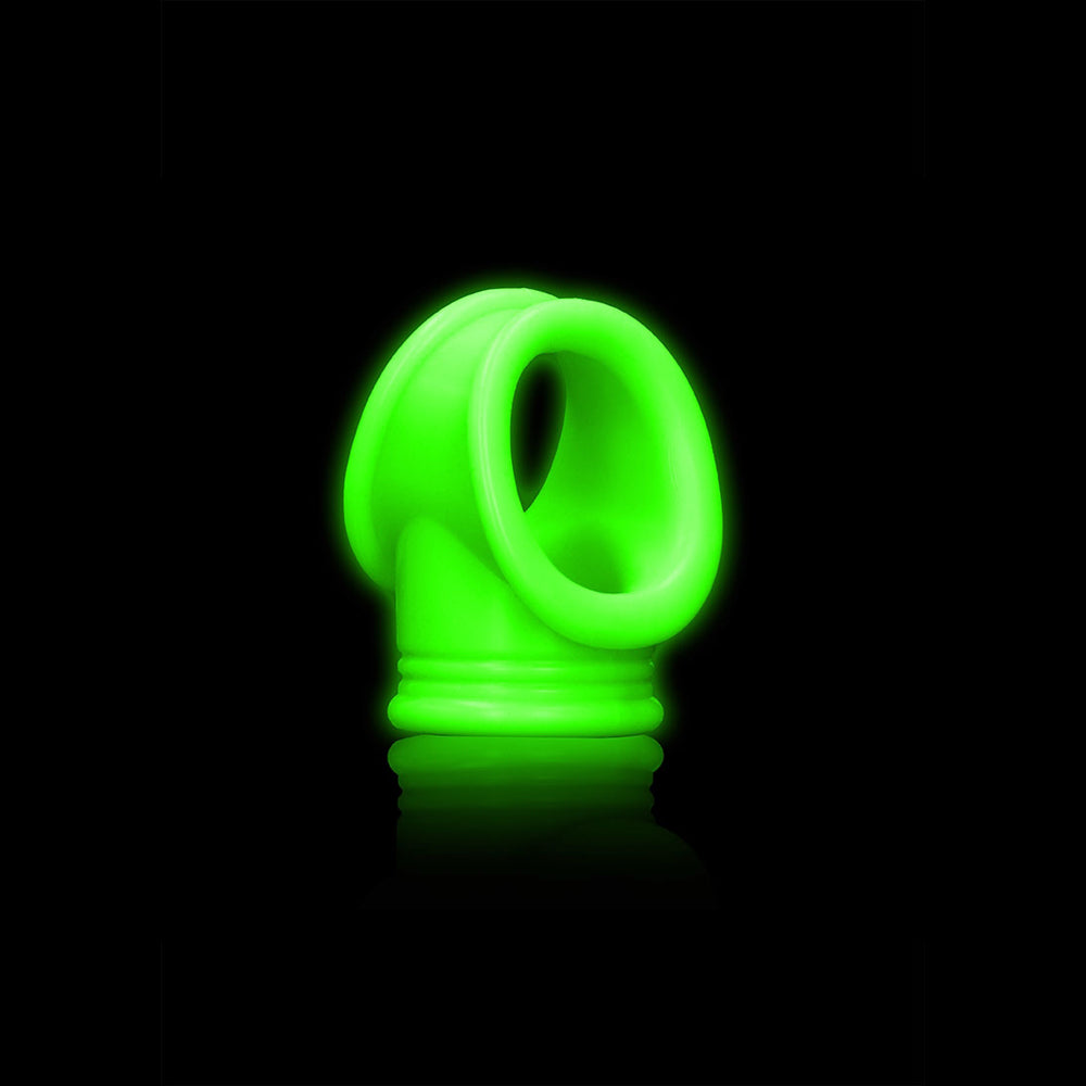 Ouch! Cock Ring & Ball Strap Glow In The Dark | 7423522657607 | Available at EroticWarehouse.com