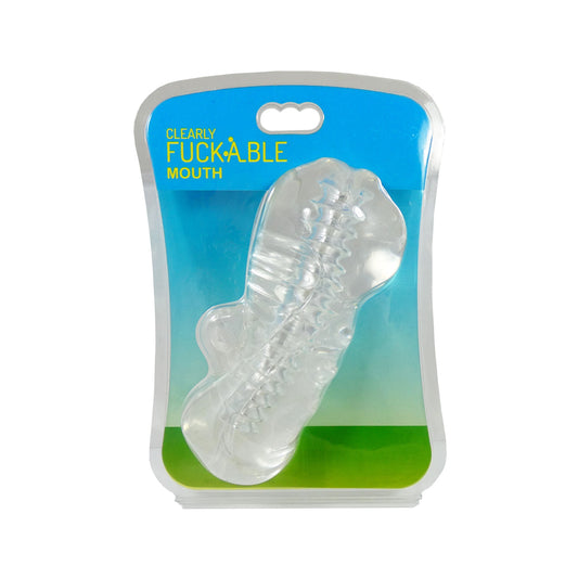 Clearly Fuckable Mouth Masturbator | 752875607203 | Available at EroticWarehouse.com