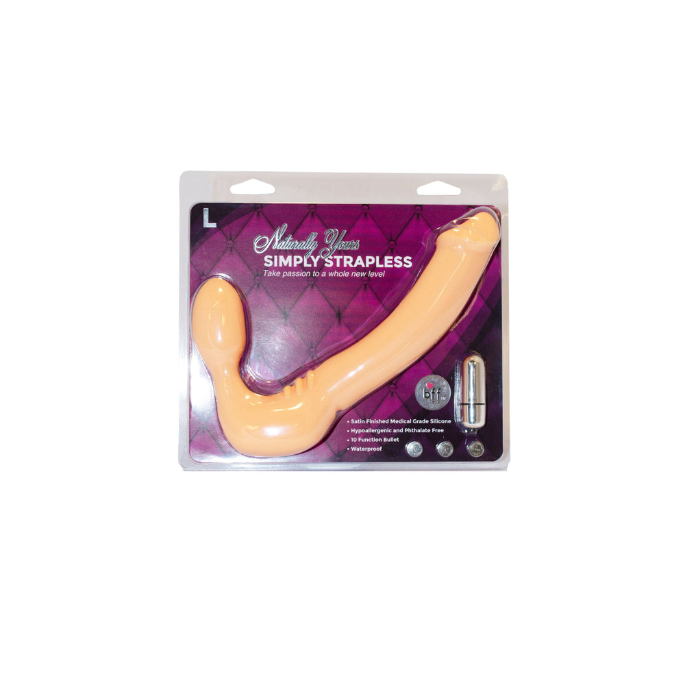 Simply Strapless Large Vanilla | 752875624200 | Available at EroticWarehouse.com