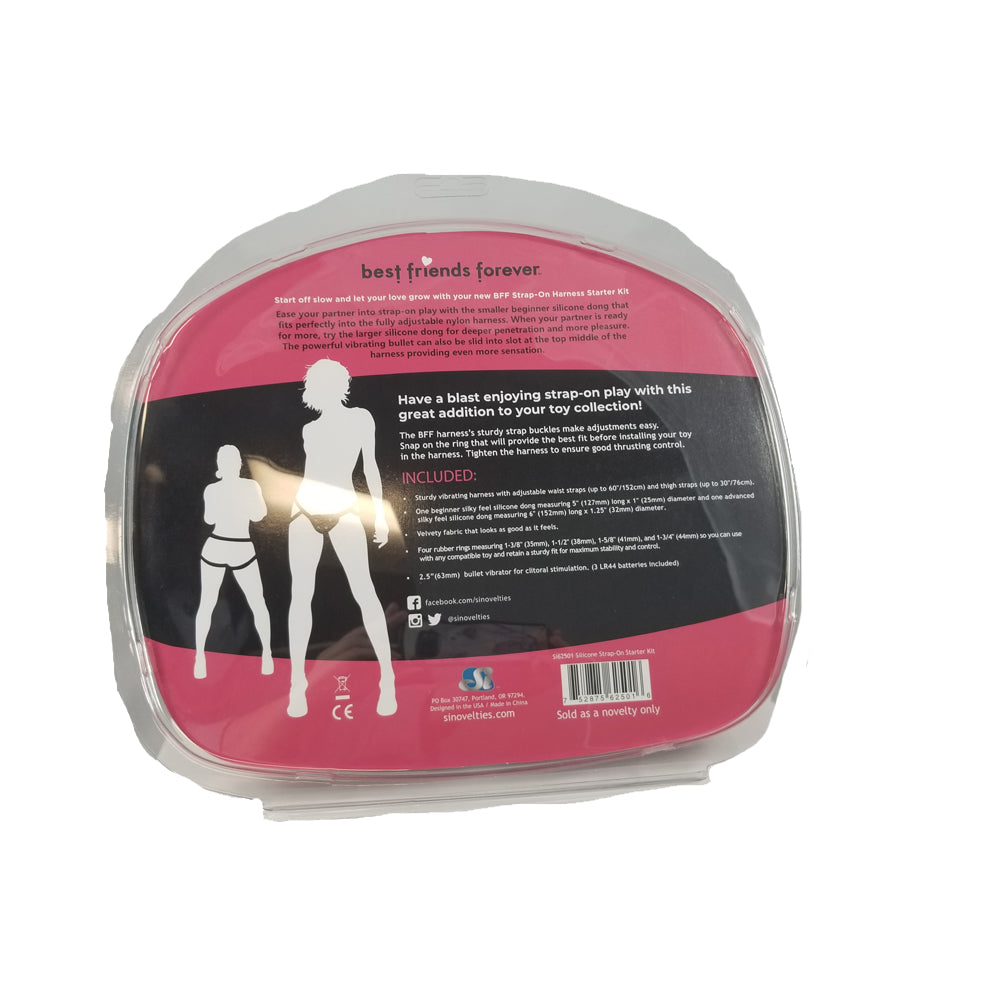Bff Silicone Strap-On Starter Kit | 752875625016 | Available at EroticWarehouse.com
