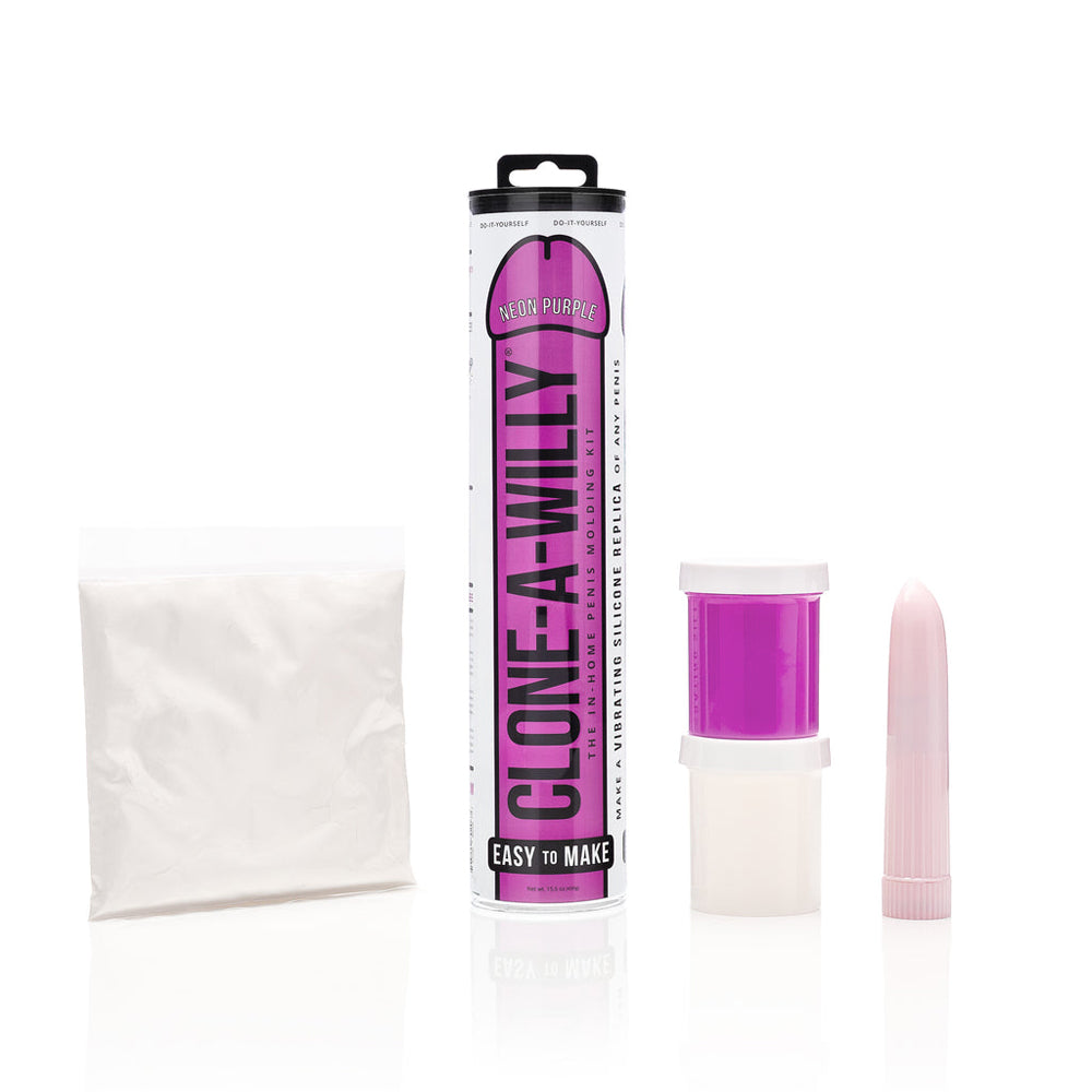 Clone A Willy Neon Purple | 763290802067 | Available at EroticWarehouse.com