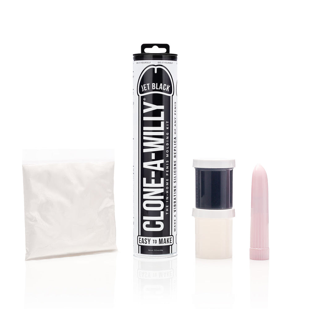 Clone A Willy Jet Black | 763290888528 | Available at EroticWarehouse.com