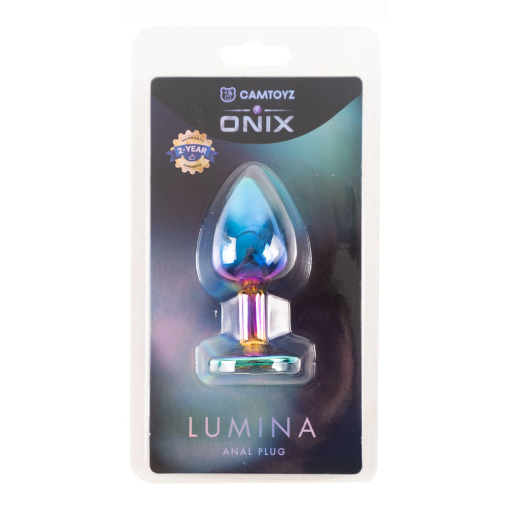 Onix Iridescent Lumina Anal Plug | 7707674731065 | Available at EroticWarehouse.com