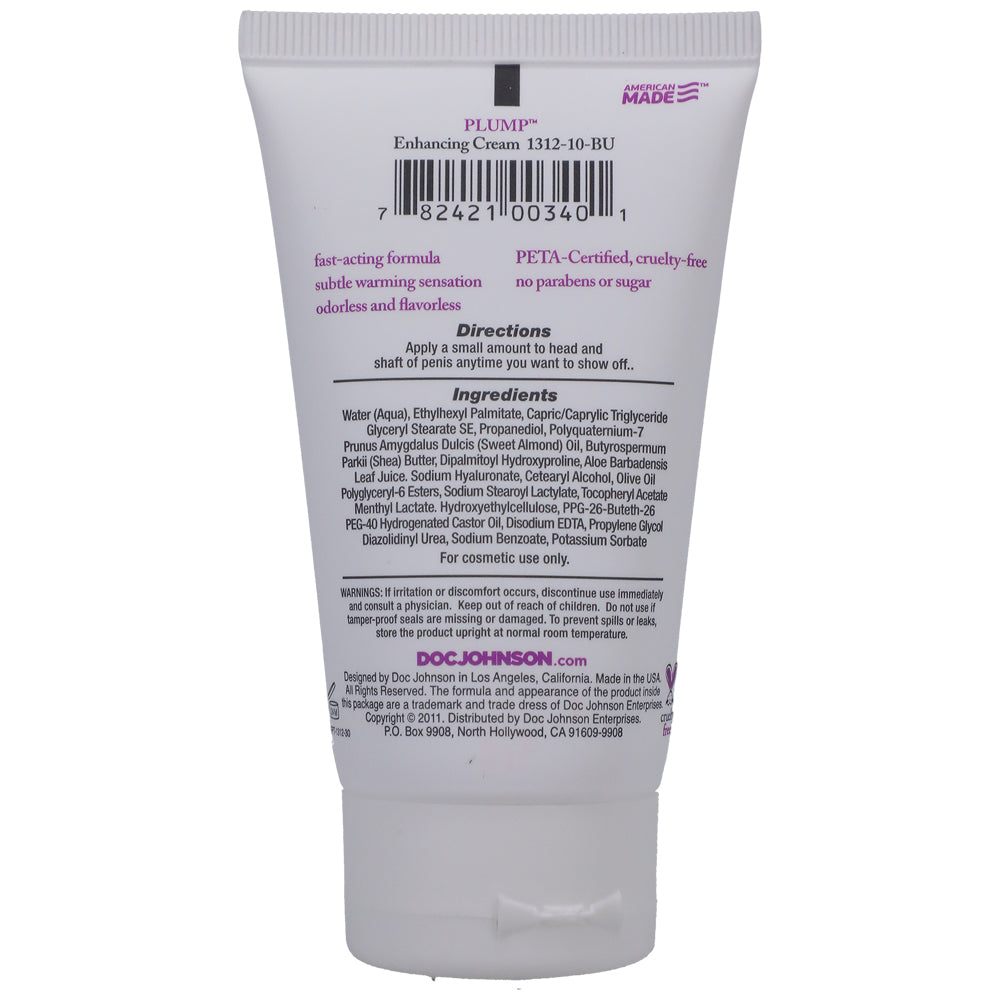 Plump - Enhancing Cream For Men | 782421003395 | Available at EroticWarehouse.com