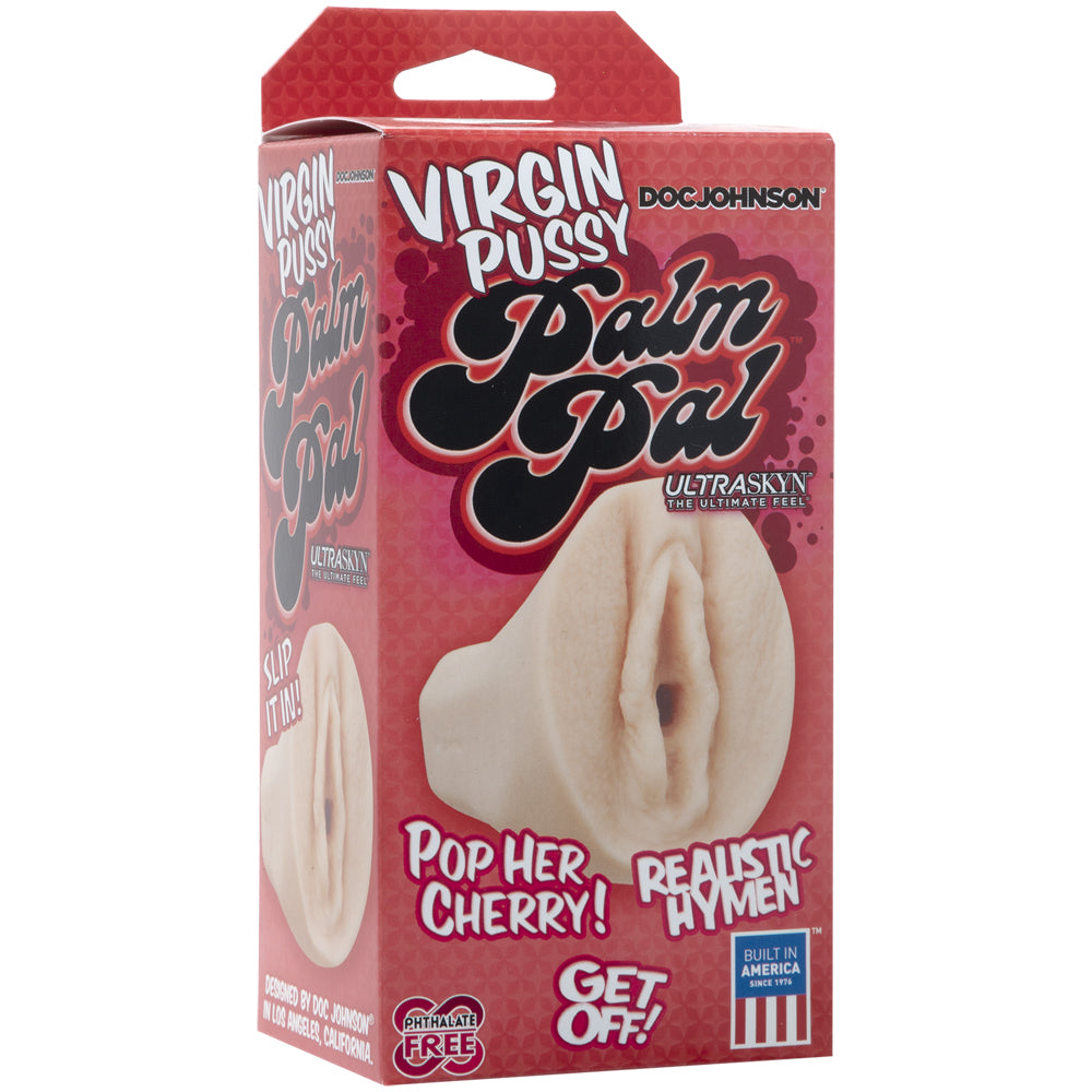 Palm Pal - ULTRASKYN - Virgin Pussy - Vanilla | 782421005573 | Available at EroticWarehouse.com