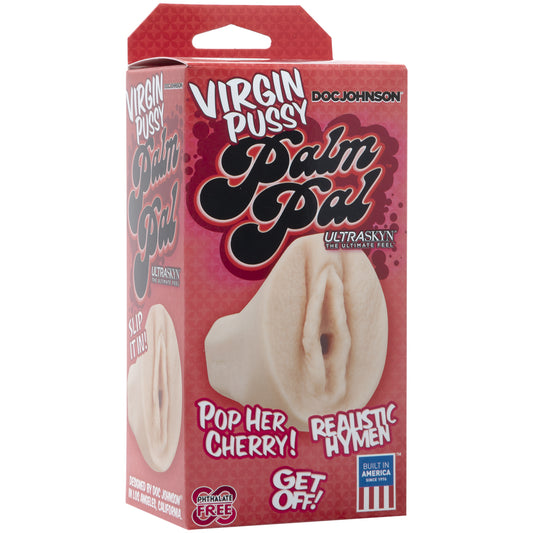 Palm Pal - ULTRASKYN - Virgin Pussy - Vanilla | 782421005573 | Available at EroticWarehouse.com