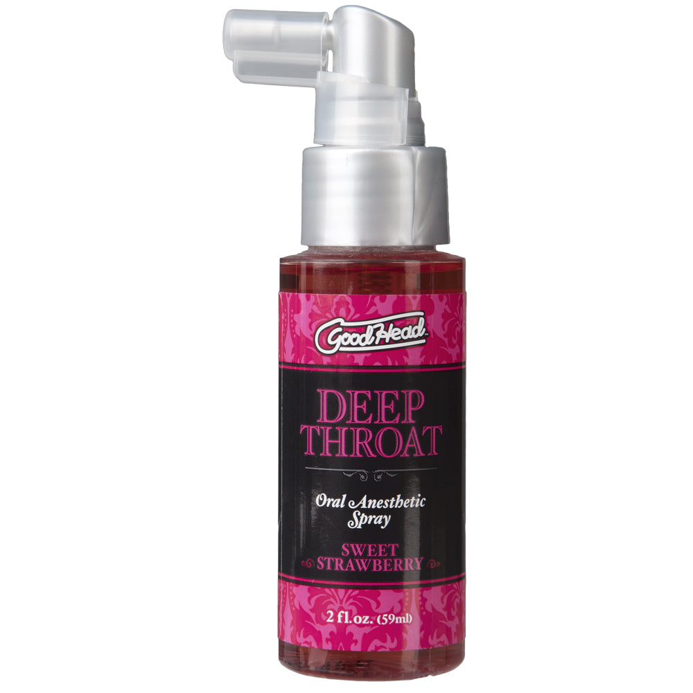 Goodhead - Deep Throat Spray - Sweet Strawberry | 782421008680 | Available at EroticWarehouse.com