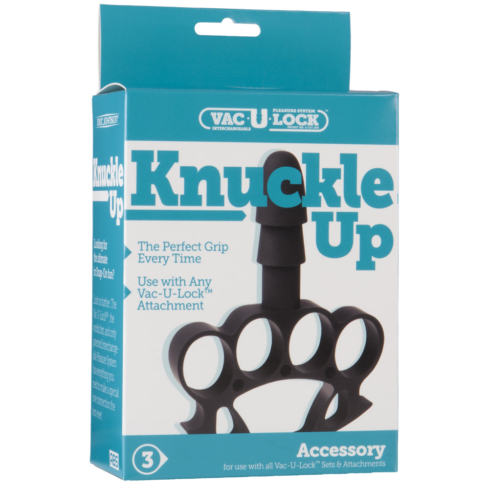 Vac-U-Lock - Knuckle Up Black | 782421011277 | Available at EroticWarehouse.com