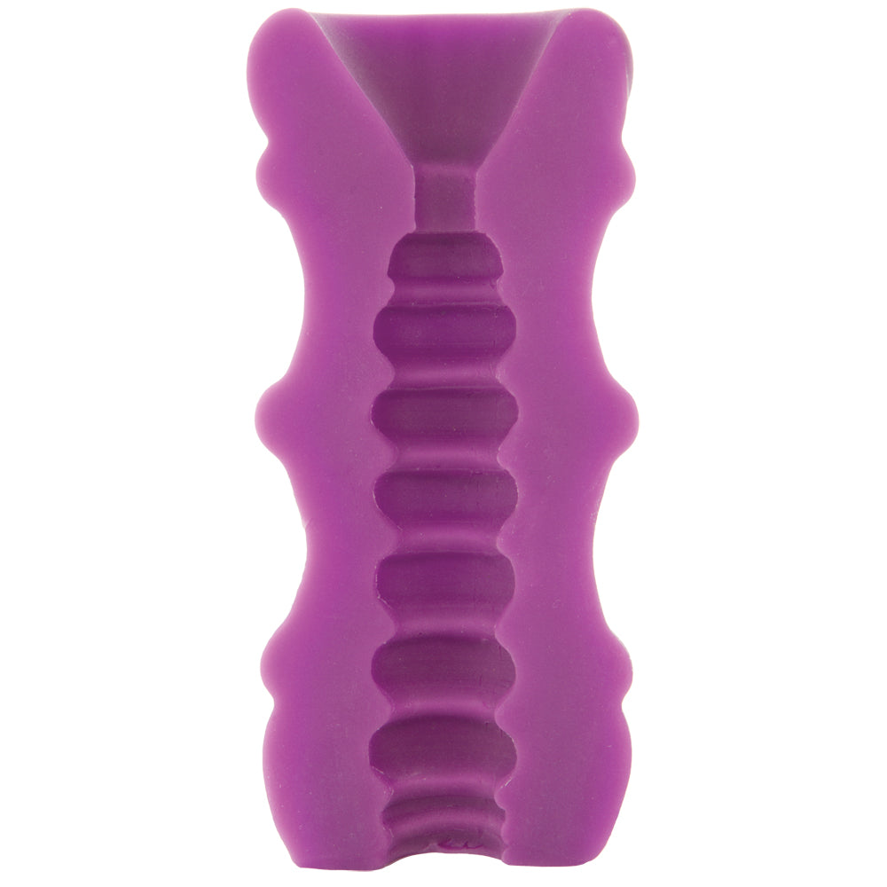 Mood - ULTRASKYN Stroker - Pleaser - Thick Ribbed Purple | 782421013615 | Available at EroticWarehouse.com