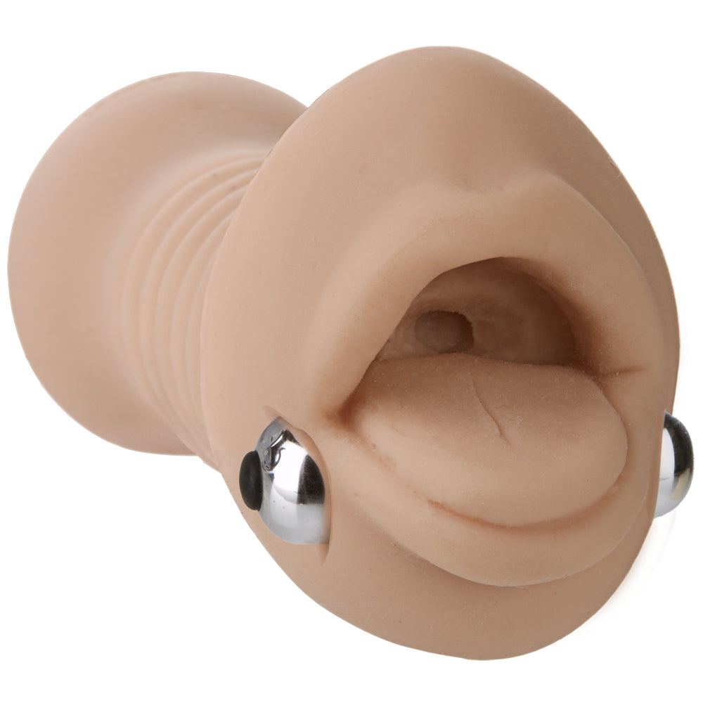 Signature Strokers The Vicky Quickie Ultraskyn Blowjob Sucker Vanilla | 782421014704 | Available at EroticWarehouse.com