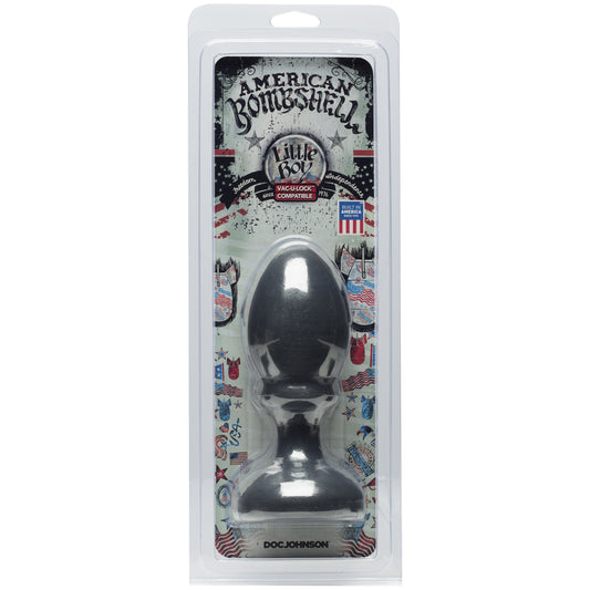 American Bombshell - Little Boy Gun Metal | 782421018252 | Available at EroticWarehouse.com