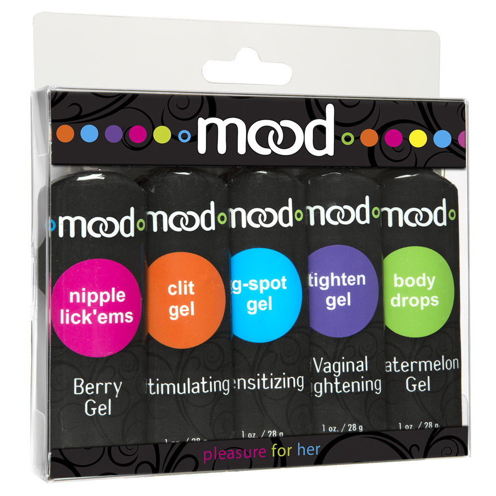 Mood Pleasure For Her 5 Pack 1 oz. | 782421022471 | Available at EroticWarehouse.com
