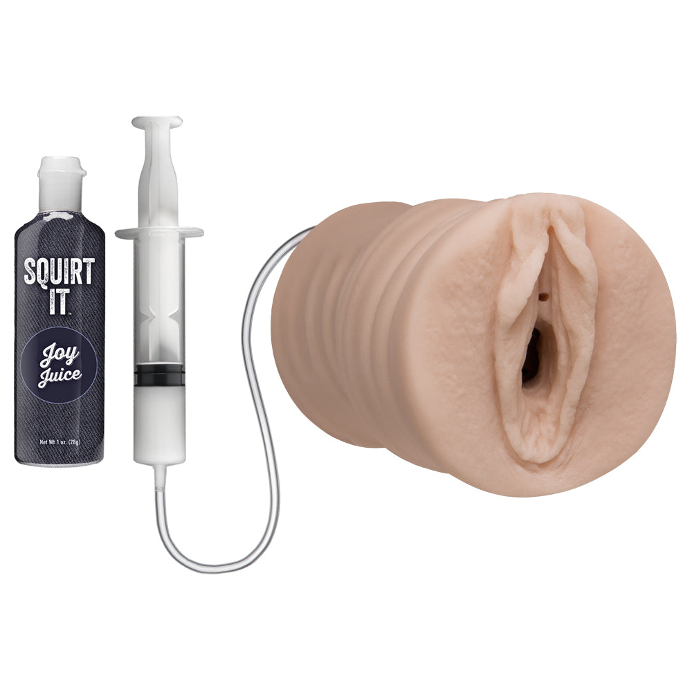 Squirt It Squirting Pussy With 1 Fl. Oz. Joy Juice Vanilla | 782421054434 | Available at EroticWarehouse.com
