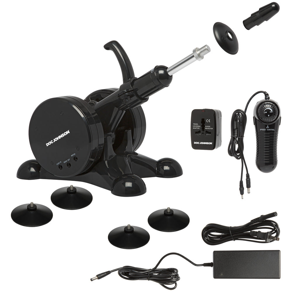 Vac-U-Lock Fuck Machine Black | 782421059538 | Available at EroticWarehouse.com