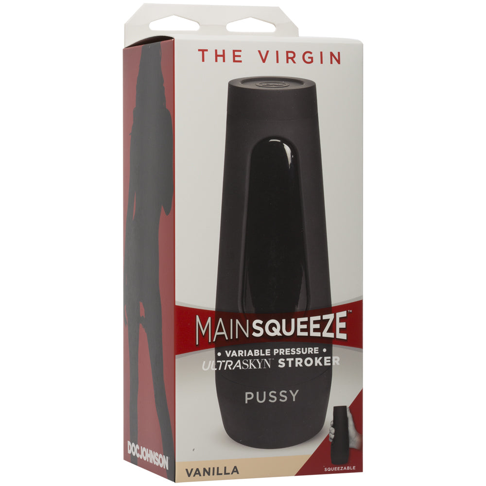 Main Squeeze The Virgin ULTRASKYN Stroker Pussy Vanilla | 782421064341 | Available at EroticWarehouse.com
