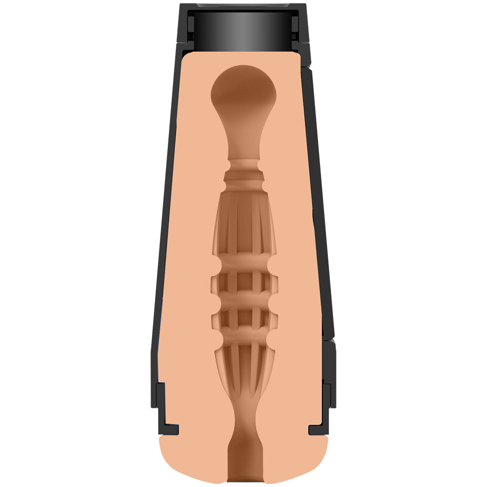 Man Squeeze Stud ULTRASKYN Stroker Ass Vanilla | 782421069209 | Available at EroticWarehouse.com