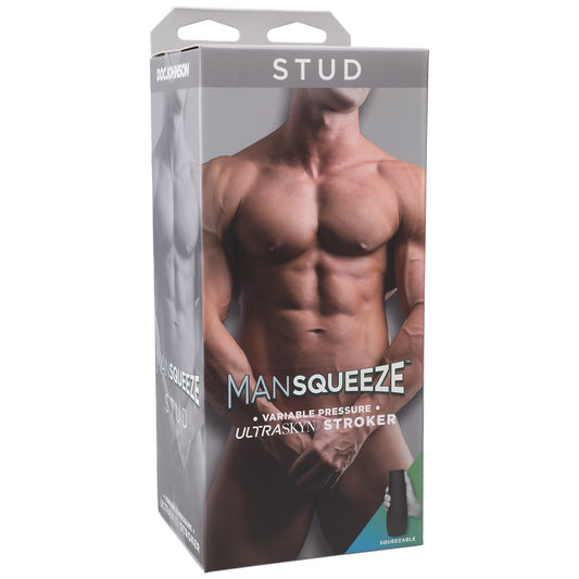 Man Squeeze Stud ULTRASKYN Stroker Ass Vanilla | 782421069209 | Available at EroticWarehouse.com