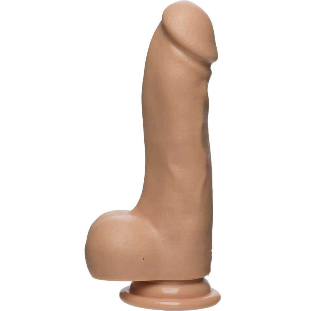 The D Master D 7.5" With Balls Firmskyn Vanilla | 782421069841 | Available at EroticWarehouse.com