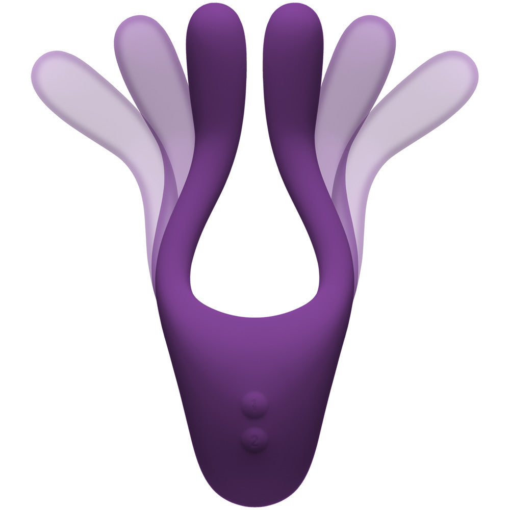Tryst V2 Bendable Multi Erogenous Zone Massager With Remote Purple | 782421075873 | Available at EroticWarehouse.com