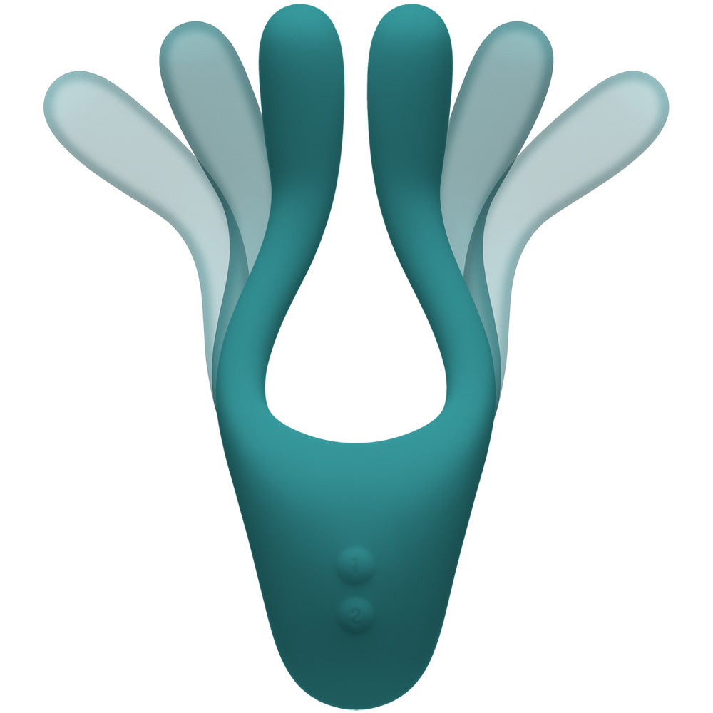 Tryst V2 Bendable Multi Erogenous Zone Massager With Remote Teal | 782421075897 | Available at EroticWarehouse.com