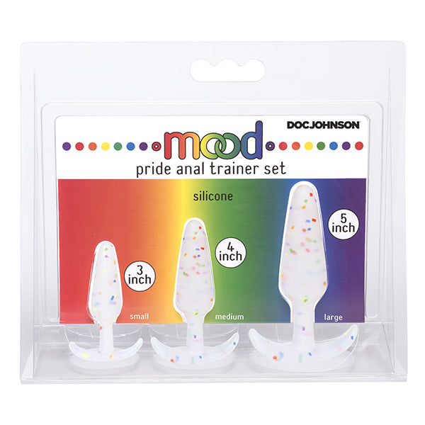 Mood Pride Anal Trainer Set Multi-Colored | 782421078768 | Available at EroticWarehouse.com