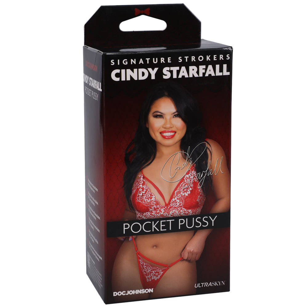 Signature Strokers Cindy Starfall Ultraskyn Pocket Pussy Vanilla | 782421083892 | Available at EroticWarehouse.com