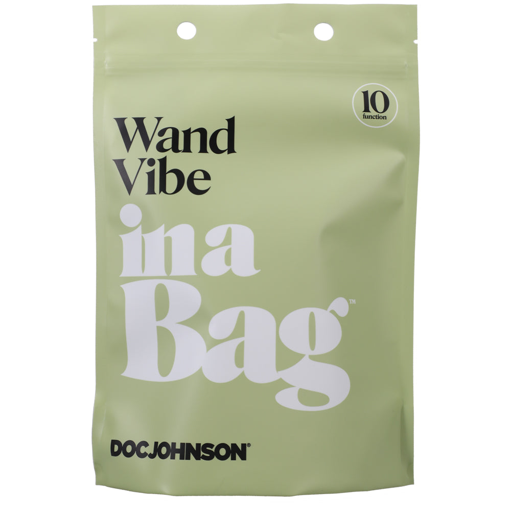 Wand Vibe In A Bag Black | 782421084110 | Available at EroticWarehouse.com