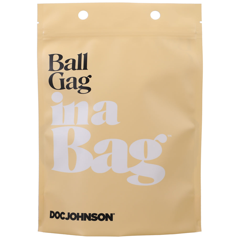 Ball Gag In A Bag Black | 782421084240 | Available at EroticWarehouse.com