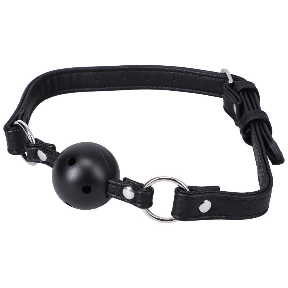 Ball Gag In A Bag Black | 782421084240 | Available at EroticWarehouse.com