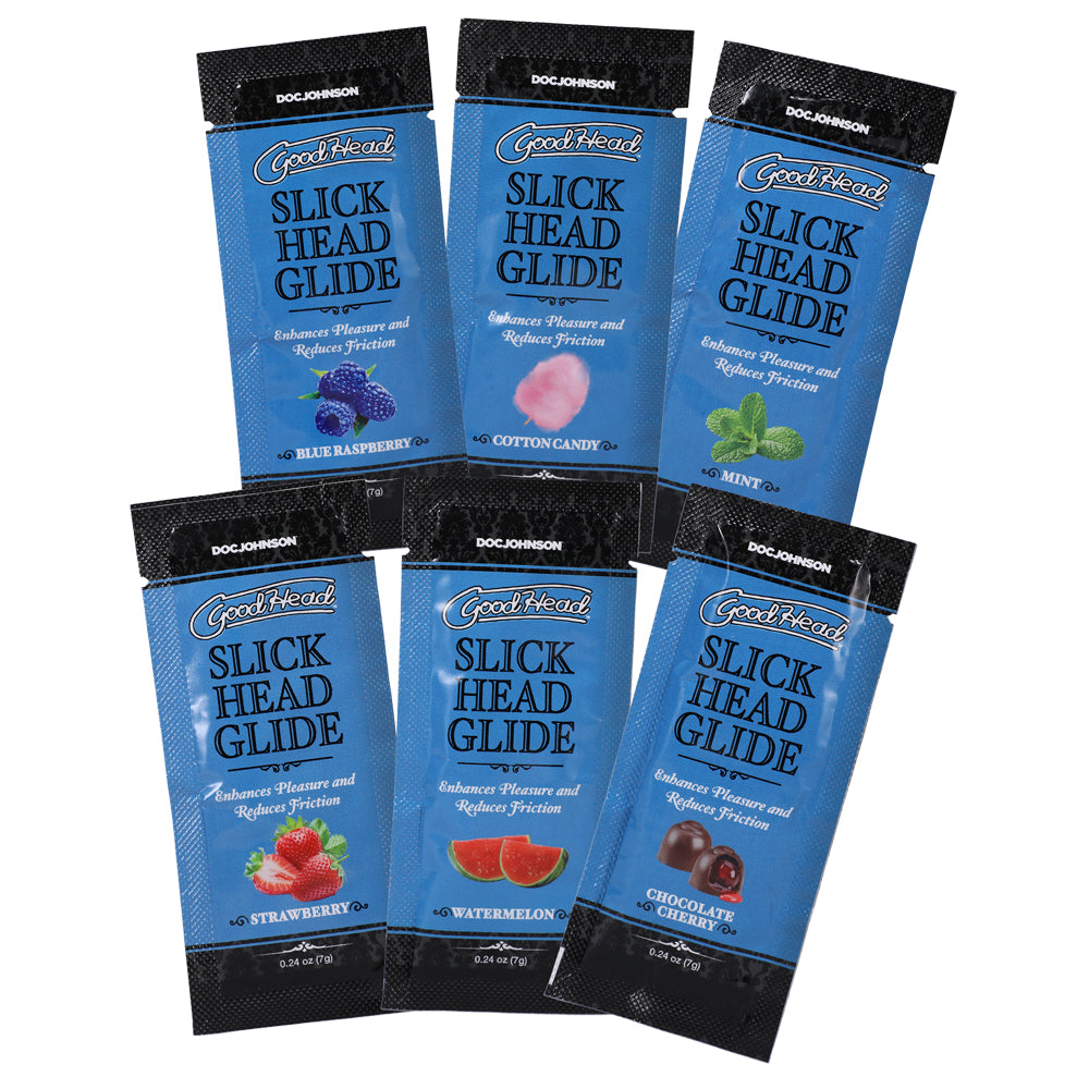 Goodhead Slick Head Glide 6 Pack 0.24 oz. | 782421086763 | Available at EroticWarehouse.com