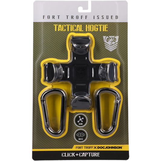 Fort Troff Tactical Hogtie Black | 782421088170 | Available at EroticWarehouse.com