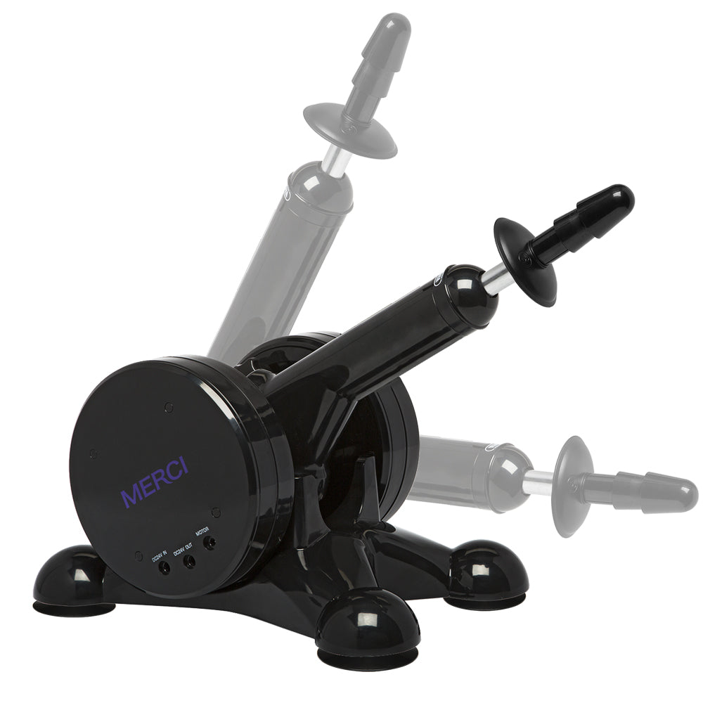 Merci Power Banger Fuck Machine With Wireless Remote Black Violet | 782421088415 | Available at EroticWarehouse.com