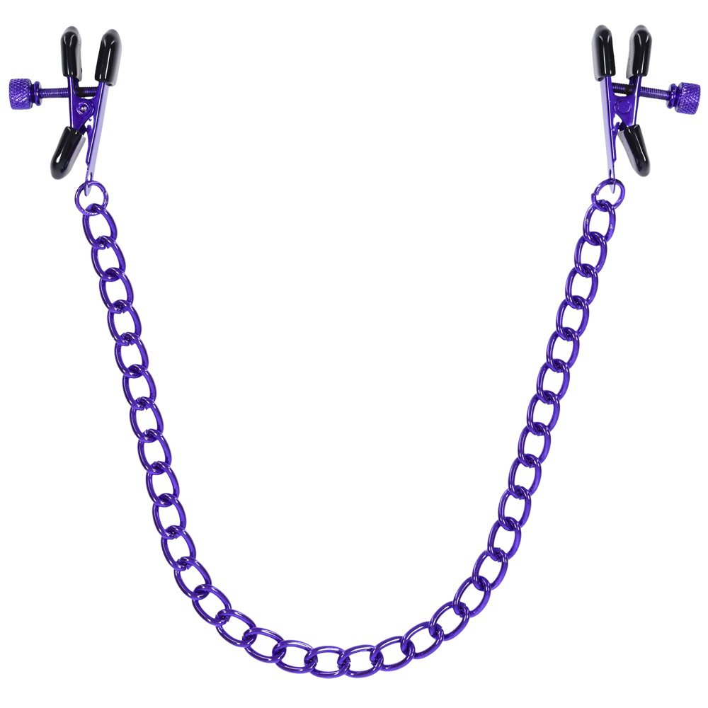 Merci Chained Up Nipple Clamps | 782421088705 | Available at EroticWarehouse.com