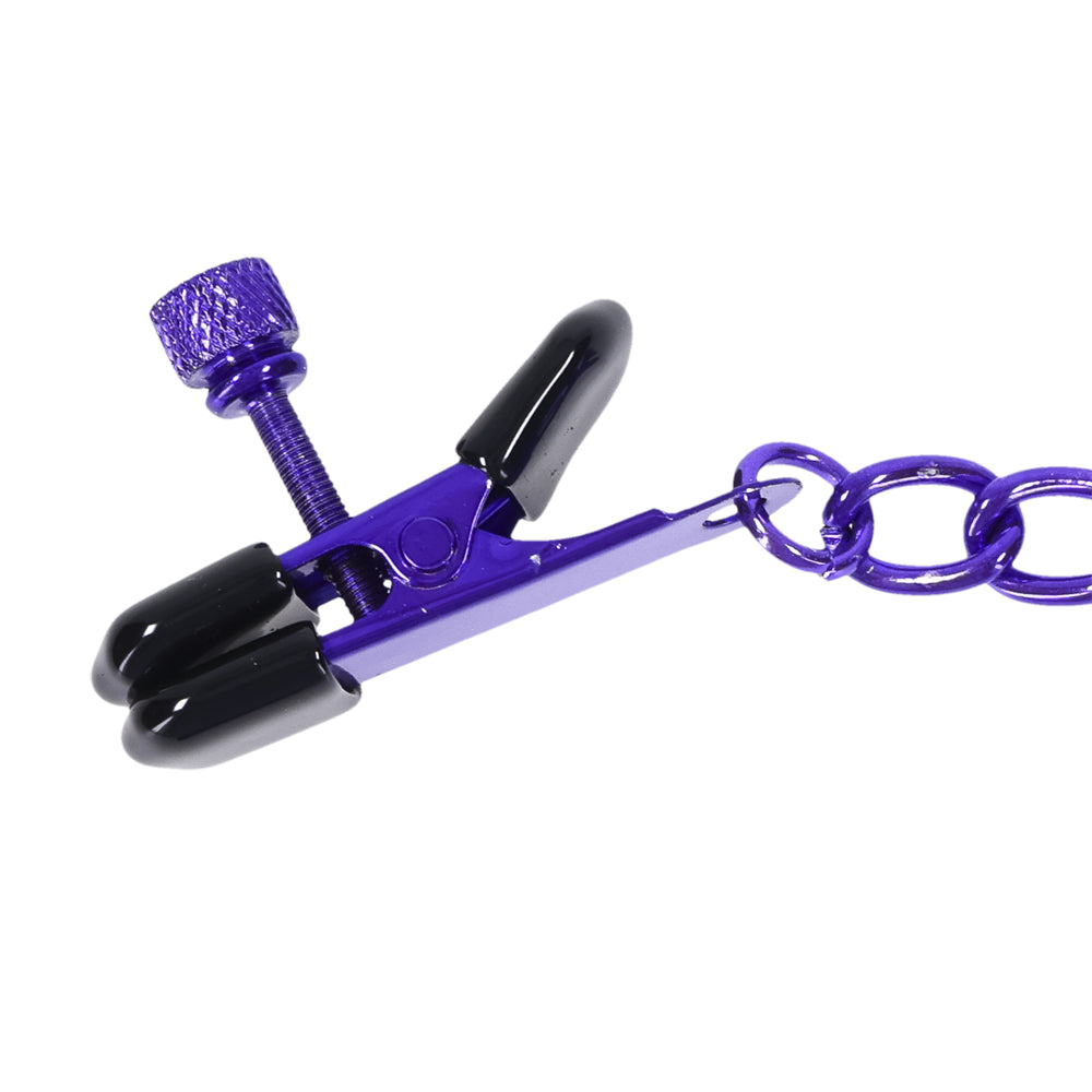 Merci Chained Up Nipple Clamps | 782421088705 | Available at EroticWarehouse.com