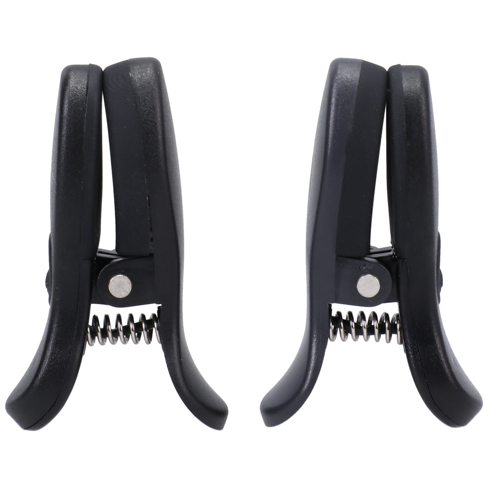Merci Vibro Grippers Wireless Vibrating Nipple Clamps W/ Rechargeable Case | 782421088736 | Available at EroticWarehouse.com
