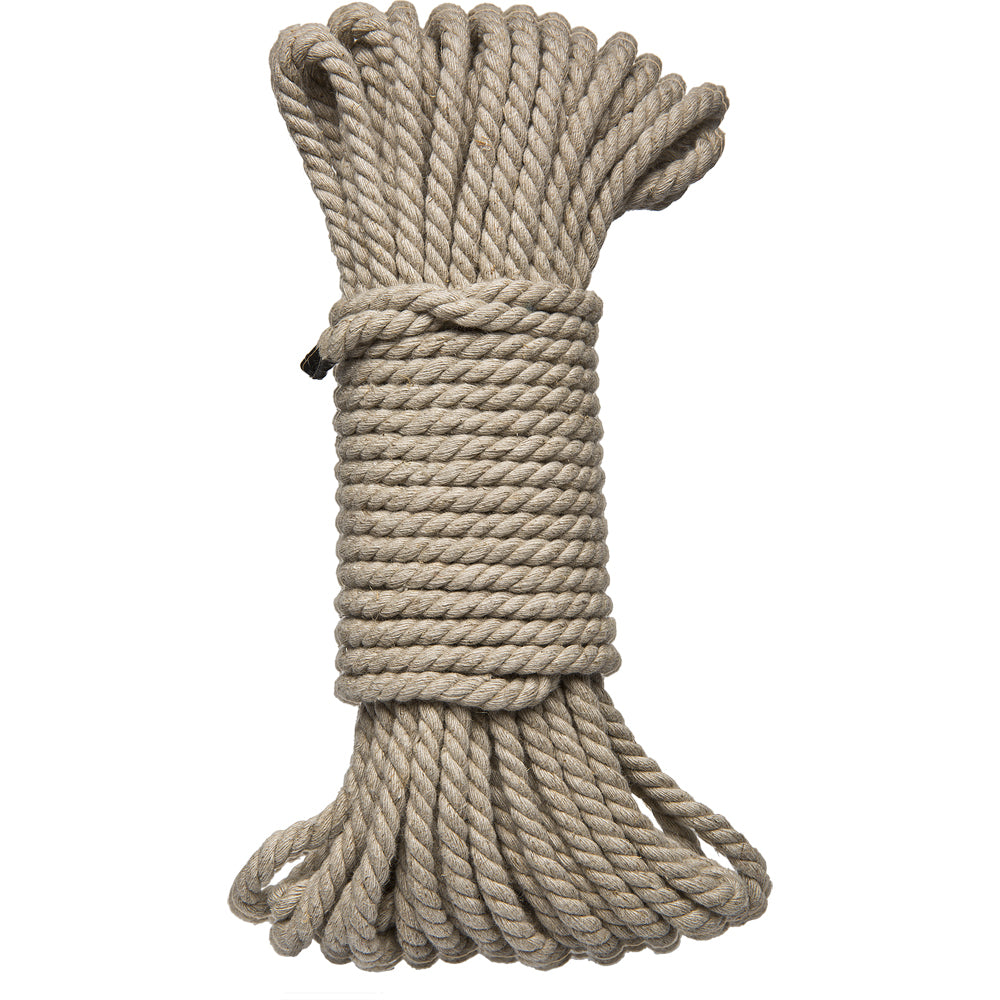 Merci Bind & Tie 6mm Hemp Bondage Rope 50 Feet Natural | 782421089849 | Available at EroticWarehouse.com
