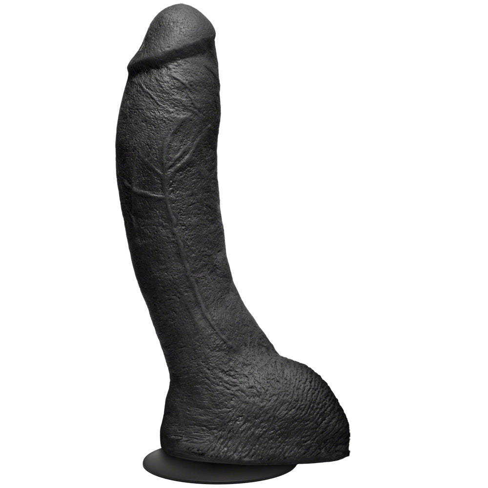 Merci The Perfect P-Spot Cock 9.5" With Removable Vac-U-Lock Suction Cup Ultraskyn Black | 782421089887 | Available at EroticWarehouse.com
