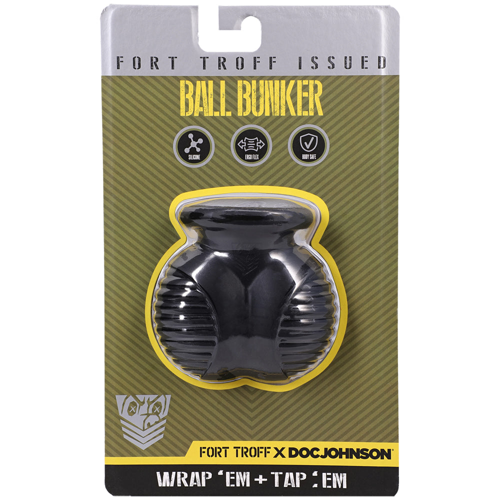 Fort Troff Ball Bunker Black | 782421090531 | Available at EroticWarehouse.com