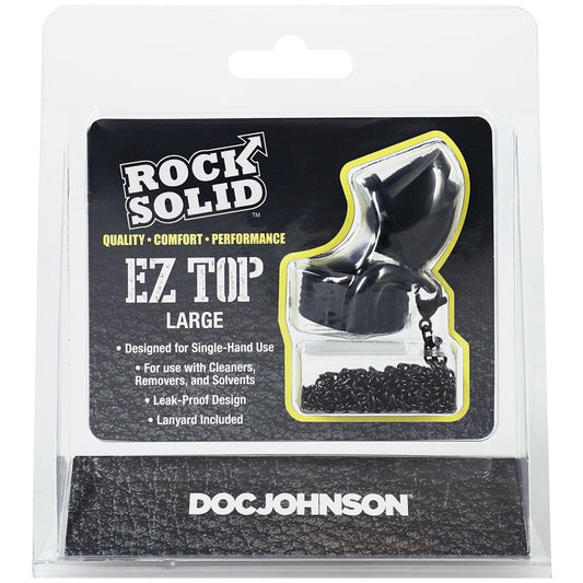 Rock Solid EZ Top Large Black | 782421091750 | Available at EroticWarehouse.com