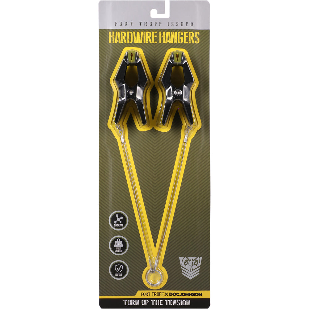 Fort Troff Hardwire Hangers Black | 782421093228 | Available at EroticWarehouse.com