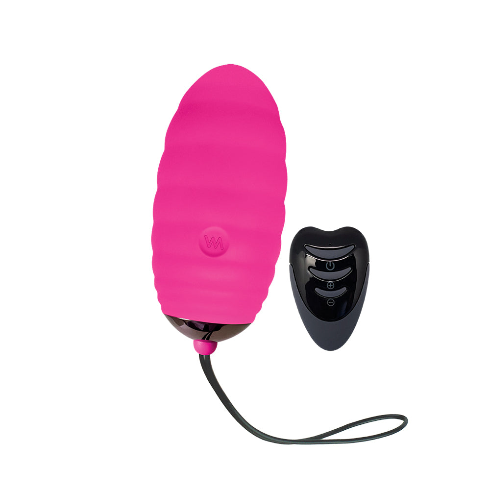 Adrien Lastic Ocean Breeze 2.0 Ultra Powerful Vibrating Egg Pink/Black | 782421093655 | Available at EroticWarehouse.com