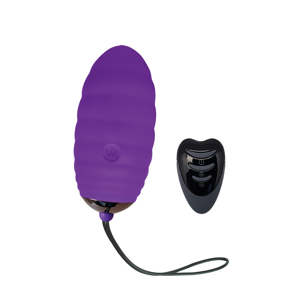 Adrien Lastic Ocean Breeze 2.0 Ultra Powerful Vibrating Egg Purple/Black | 782421093662 | Available at EroticWarehouse.com