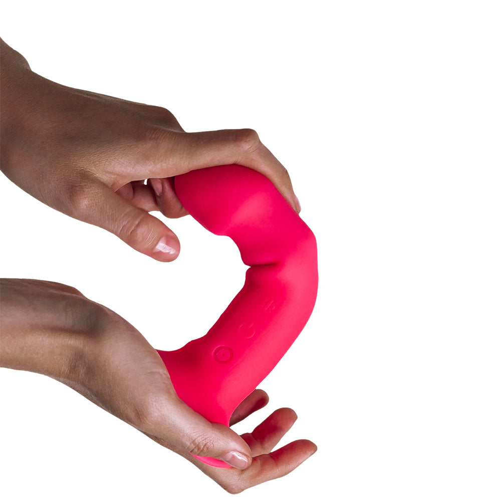 Adrien Lastic Hitsens 2 Vibe Dual Density Silicone Dildo Pink | 782421093808 | Available at EroticWarehouse.com