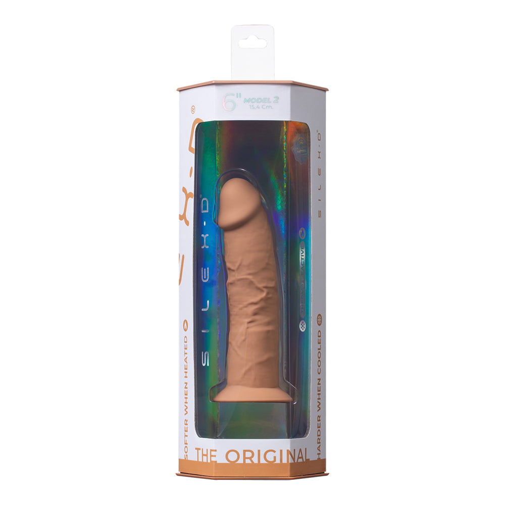 Silex-D The Original Model 2 Dildo 6" Caramel | 782421093877 | Available at EroticWarehouse.com