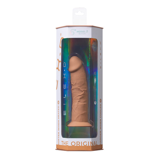 Silex-D The Original Model 2 Dildo 6" Caramel | 782421093877 | Available at EroticWarehouse.com
