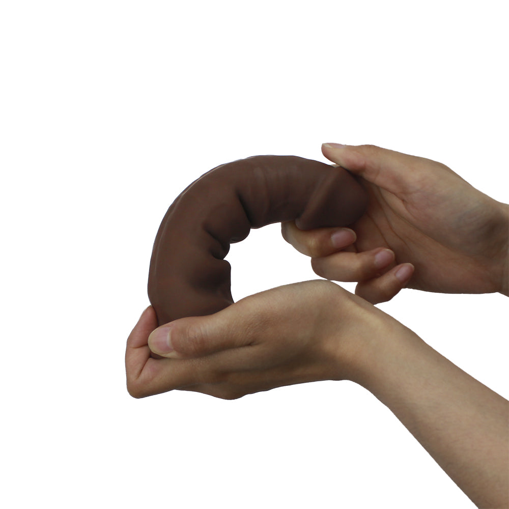 Silex-D The Original Model 2 Dildo 6" Chocolate | 782421093884 | Available at EroticWarehouse.com