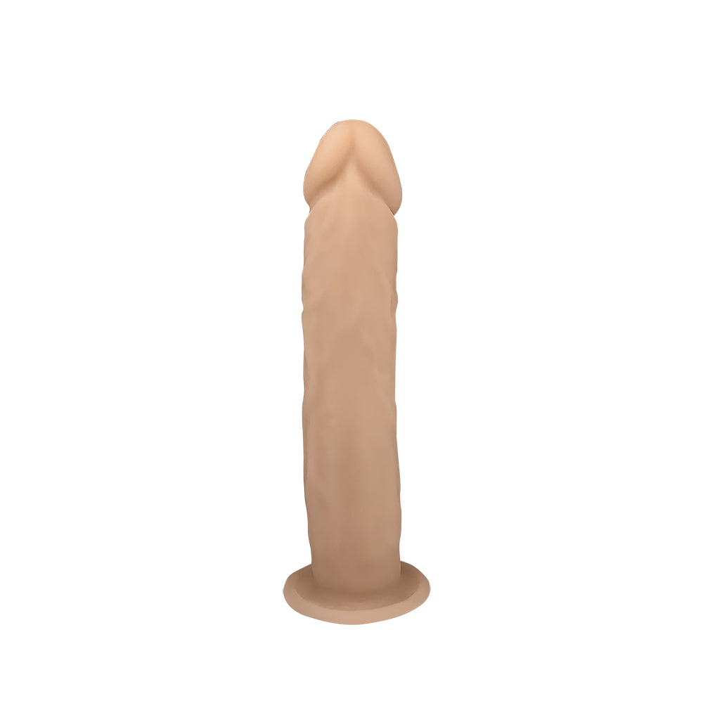 Silex-D Liquid Silicone Model 2 Dildo 9" Vanilla | 782421093983 | Available at EroticWarehouse.com