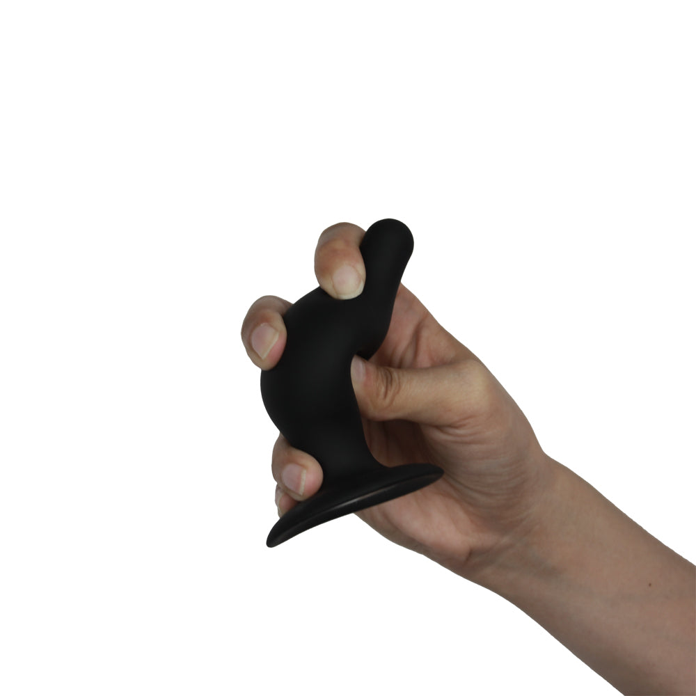 Silex-D The Original Plug Model 2 Dildo 3.5" M Black | 782421094065 | Available at EroticWarehouse.com