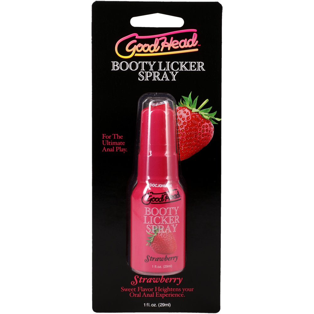 Goodhead Booty Licker Spray Strawberry 1 oz. | 782421094751 | Available at EroticWarehouse.com