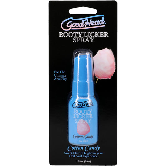 Goodhead Booty Licker Spray Cotton Candy 1 oz. | 782421094799 | Available at EroticWarehouse.com